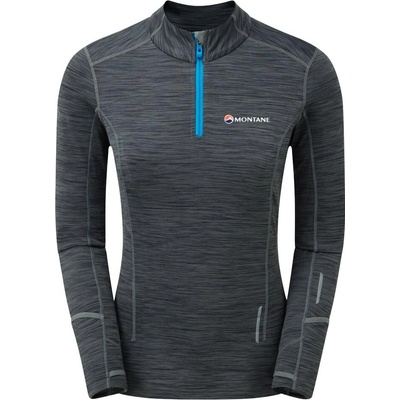 Montane Dámske tričko Katla Pull On Stratus Grey