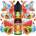 Bombo Bar Juice Hyper Boost Watermelon Papaya Ice 5ml/60ml