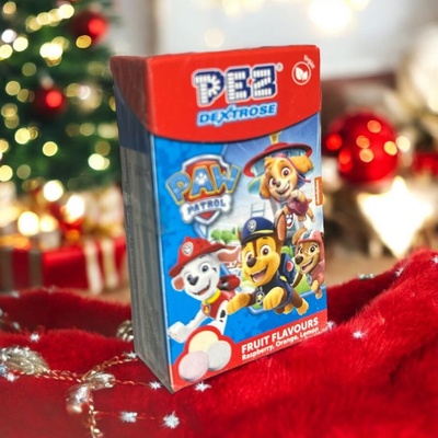 Pez Paw Patrol Dextrose komprimát z hroznového cukru s ovocnými příchutěmi 30 g