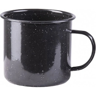 Mil Tec WESTERN smaltovaný hrnček ČIERNY 680 ml