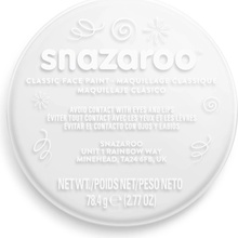 SNAZAROO Farba na tvár Biela White 75 ml