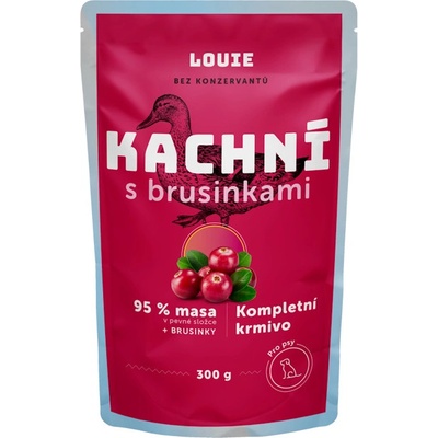 Louie Kačacia s brusnicami 300 g