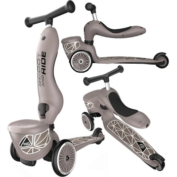 Scoot & Ride Highwaykick 1 Lifestyle Hnědá