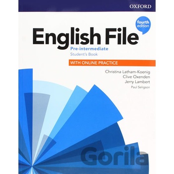 English File Fourth Edition Pre-Intermediate Student's Book with Online Practice