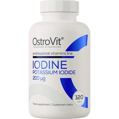 OstroVit IODINE Potassium Iodide 200 mg, 120 Tablets