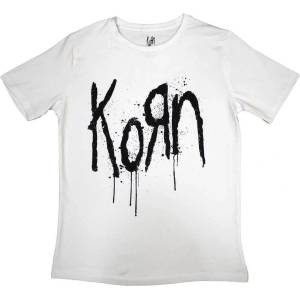 Korn Still A Freak (Back Print) White S Дамски Риза (KORNTS11LW01)
