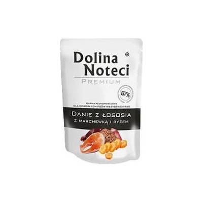 Dolina Noteci Ястие със сьомга, моркови и ориз 300 г - мокра храна за кучета
