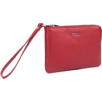 Segali kožená kabelka etue A2 červená