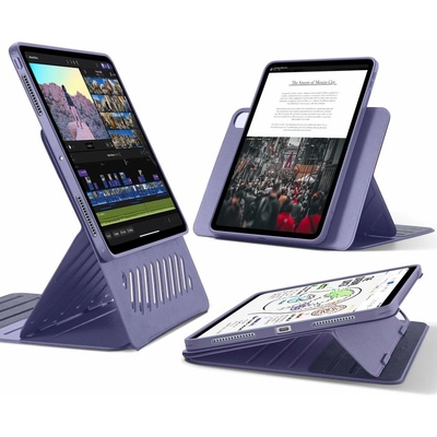 ESR Shift Magnetic Case Compatible with iPad Pro 13 2024 1B2030406 Purple