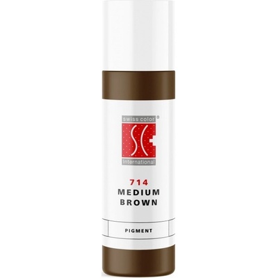 Swiss Brow Pigment Medium Brown 10 ml
