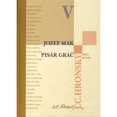 Zobrané spisy V - Jozef Mak, Pisár Gráč