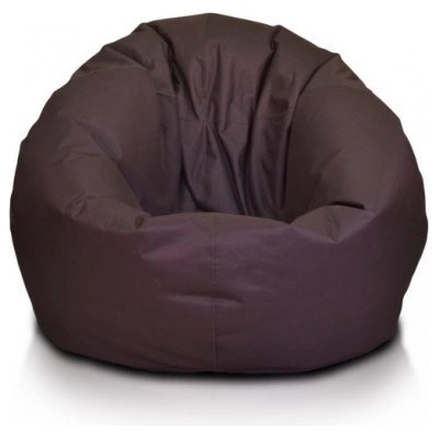 Ecopuf Sakwa L polyester NC15 Tmavě hnědá