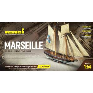 Mamoli Френска шхуна Марсилия - marseille (mv25)