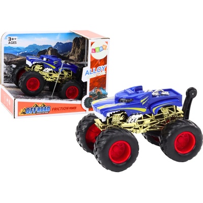mamido Terénní auto s velkými gumovými koly modré