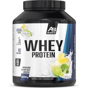 ALL STARS 100% Whey Protein Powder 2000g Lemon Lime Cheesecake - 1320