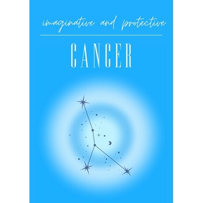 Plagát, Obraz - Imaginative Cancer Zodiac, Amelie, 30 × 40 cm