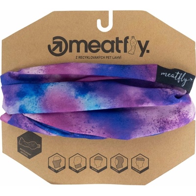 Meatfly šátek Cody Purple Aquarel fialová – Zbozi.Blesk.cz