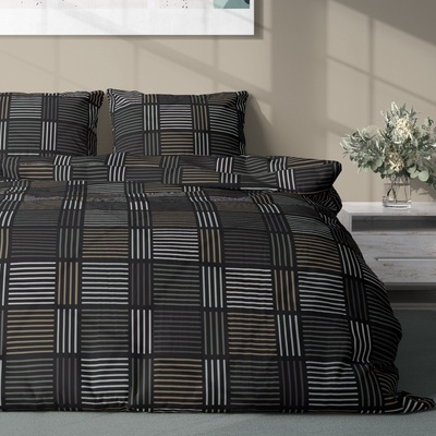 Dilios Двоен спален комплект с един плик АЛЕКСАНДЪР 3 части 100% вискоза