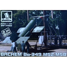 Brengun Bachem Ba-349 M52/M58 2-in-1 plastic kits BRP144002 1:144