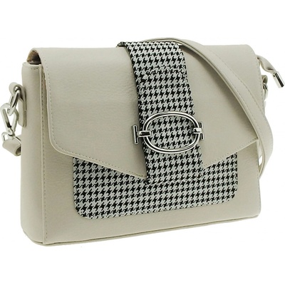 Dámská kabelka crossbody přes rameno ZIA béžová