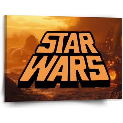 Sablio Obraz Star Wars Lávová planéta - 150x110 cm