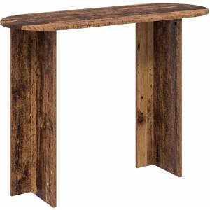 vidaXL Конзолна маса Старо дърво 100 x 39, 5 x 75 см (8001156)