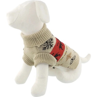 Dog Fantasy Winter Tale Vánoční pletený se soby
