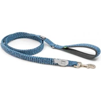 Hurtta - Razzle Eco Blue Spring Leash - Пружинен повод за куче лента - Син, дължина 180см, ширина 15мм - 933938