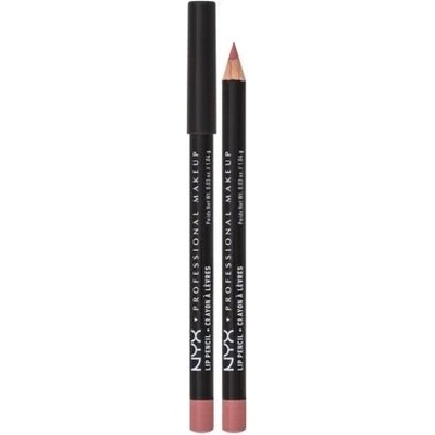 NYX Professional Makeup Slim Lip Pencil krémová a dlouhotrvající tužka na rty 858 Nude Pink 1 g