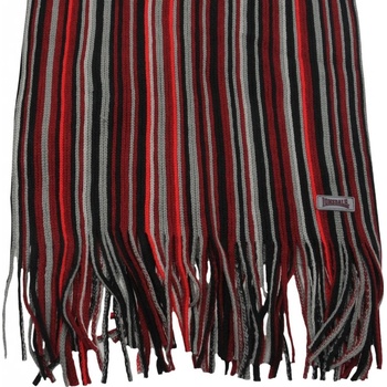 Lonsdale College 2 Scarf Red Stripe