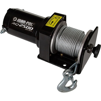 MAR-POL M80761 Elektrický lanový navijak 12V RQ2500LB, 1134kg
