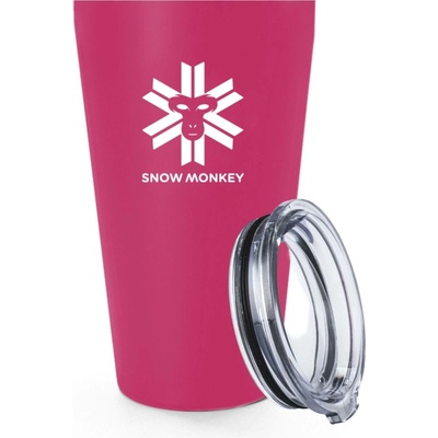 Snow Monkey Termohrnek Enjoyer 473 ml magenta