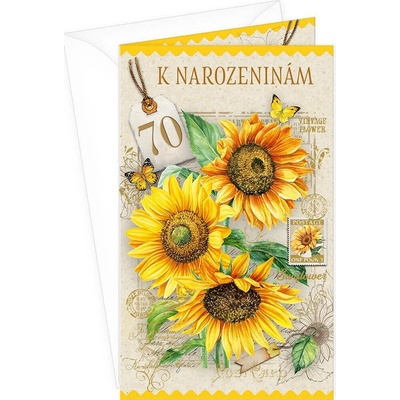 ARGUS Přání k 70.narozeninám 15-6575c70