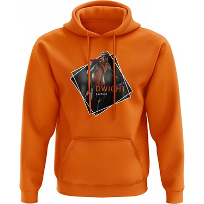Dead by Daylight mikina Dwight oranžová
