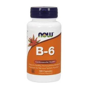 NOW Витамин Б-6 - 50 мг. - Vitamin B-6 (Pyridoxine) - 100 таблетки - NOW FOODS, NF0450