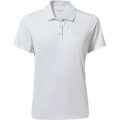 Craghoppers Women's Crag Pro Short-Sleeve Polo - Optic White