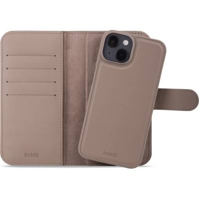 Holdit Калъф Holdit Wallet Mag за iPhone 14/13 - Бежов