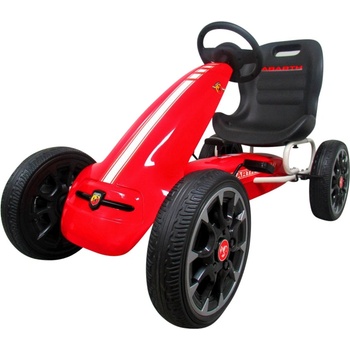 RAMIZ Šľapacia kára Abarth červená 2020