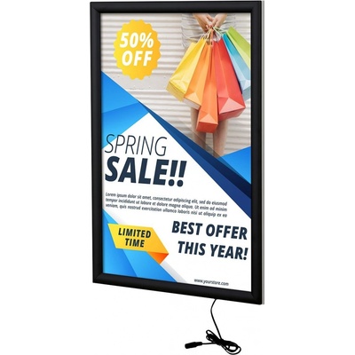 A-Z Reklama CZ Světelný rám ULM25TB0A1 Max Ledbox 25 na plakáty A1