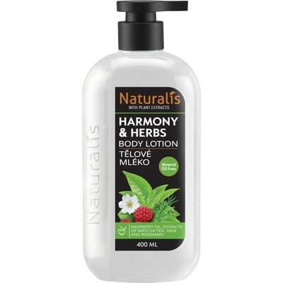Naturalis Naturalis tělové mléko - Harmony & Herbs 400 ml