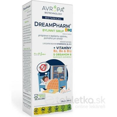 Avropa DreamPharm KIDS bylinný sirup 200 ml