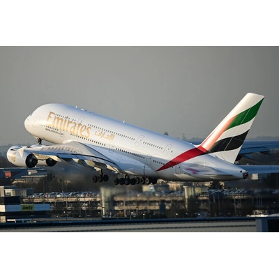 autor Plagát, Obraz - A380 pulling up, 40 × 26.7 cm