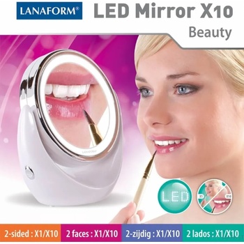 Lanaform Увеличаващо огледало lanaform led mirror x10 la131004 (la131004)