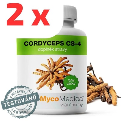 MycoMedica Cordyceps CS-4 2 x 90 kapslí