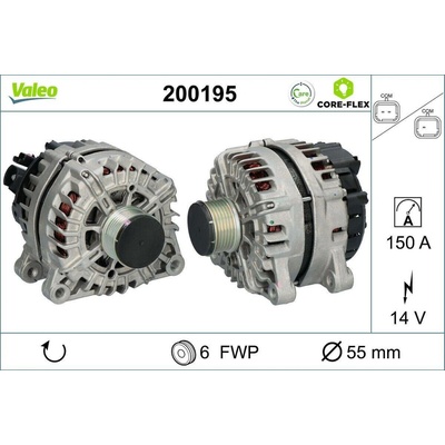 Generátor VALEO 200195