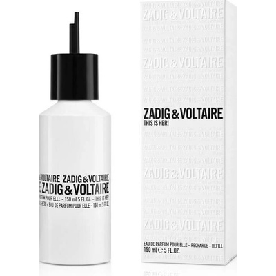 Zadig & Voltaire THIS IS HER! parfémovaná voda dámská 150 ml náplň