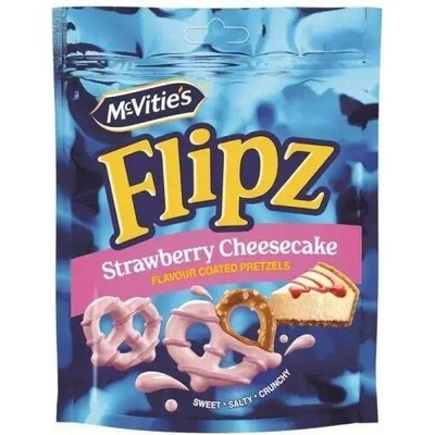 McVities Flipz Pretzels strawberry cheesecake 70 g