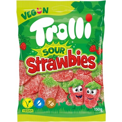 Trolli Sour Strawbies 150 g