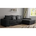  Холна гарнитура Нортън графит със сиво