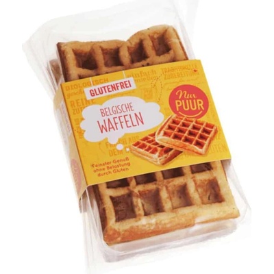 Nur Puur bezlepkové belgické wafle BIO 200 g